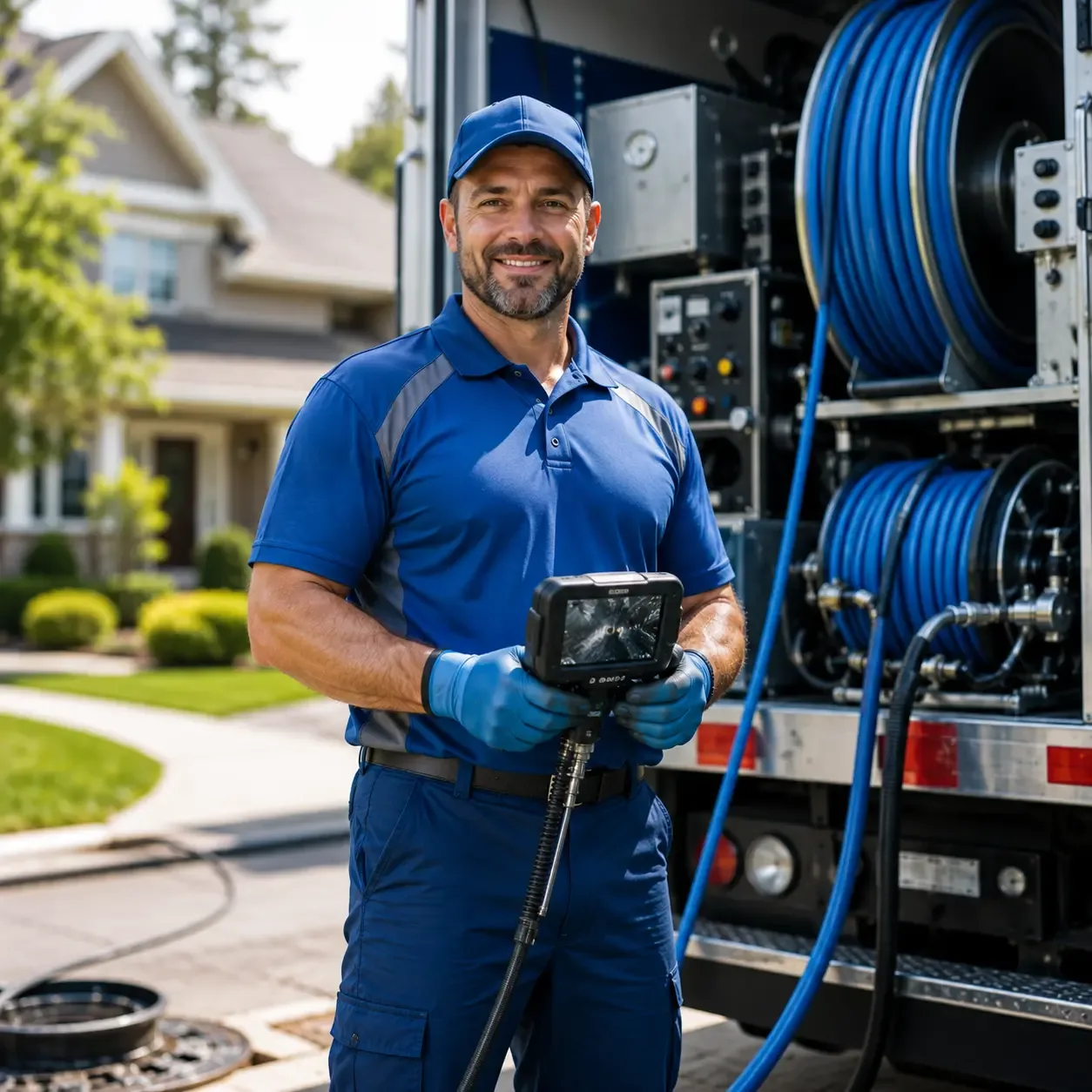 Local outdoor drain cleaning specialists in Rock Creek, OH
